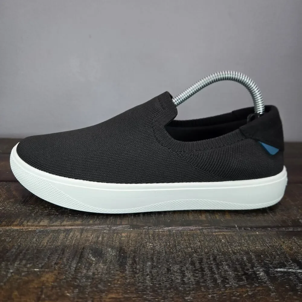 NEW Vessi Boardwalk Slip On Womens Size 8 Waterproof Shoes Sneaker Boulder Black